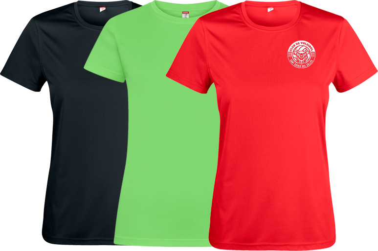 Pack camisetas entrenamiento femenino
